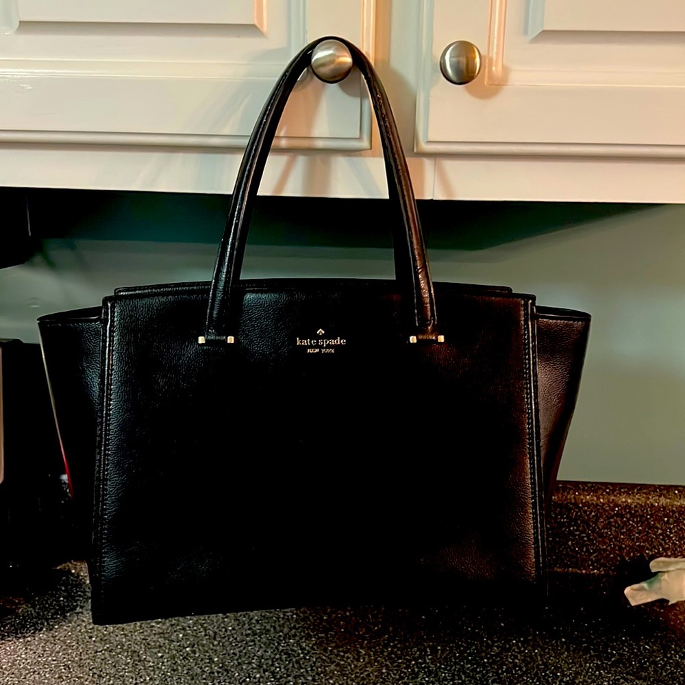 Large black Kate Spade purse